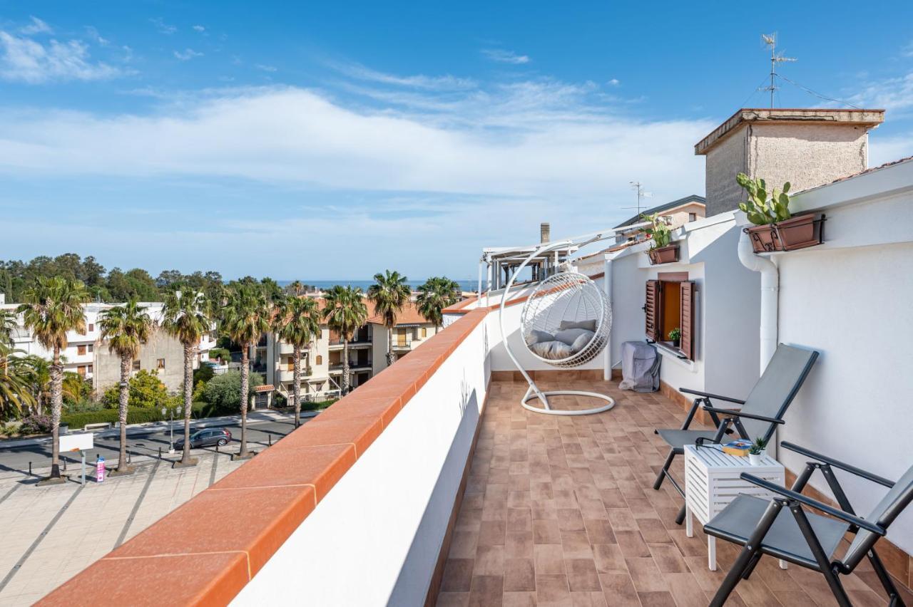 Naxos Charming Penthouse With Swimming Pool X6 Appartement Giardini-Naxos Buitenkant foto